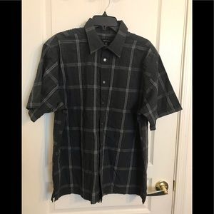 VAN-HEUSEN MENS SHORT SLEEVE SHIRT